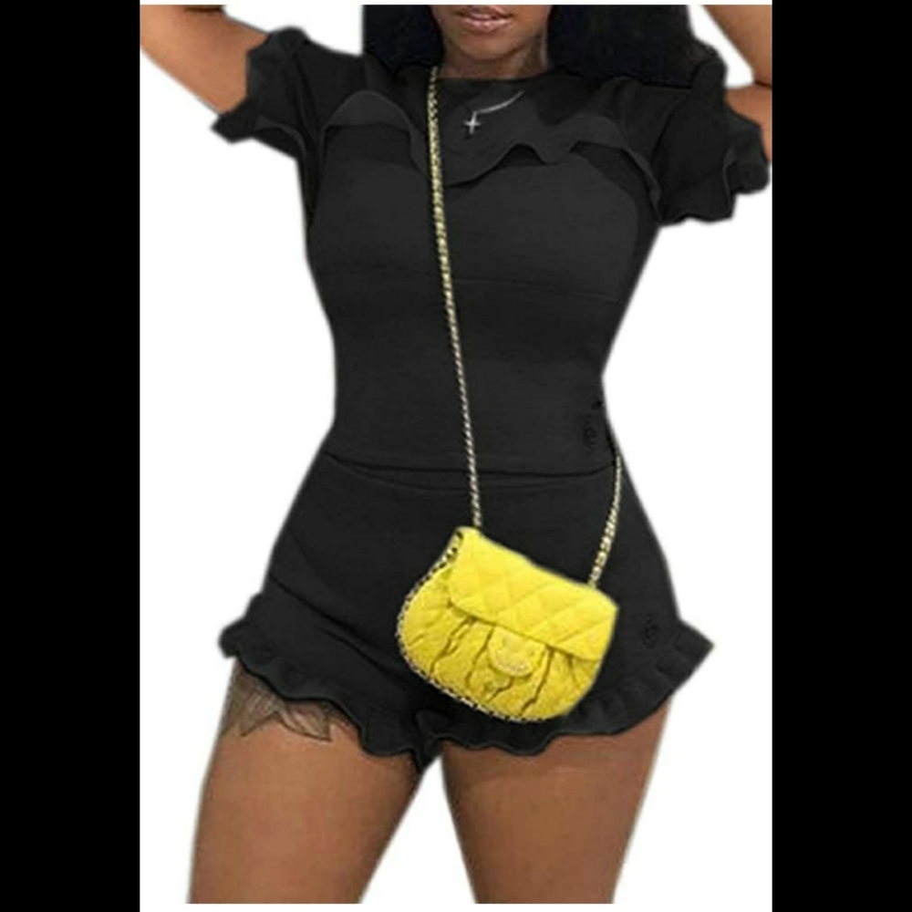 2 Piece Ruffled Set